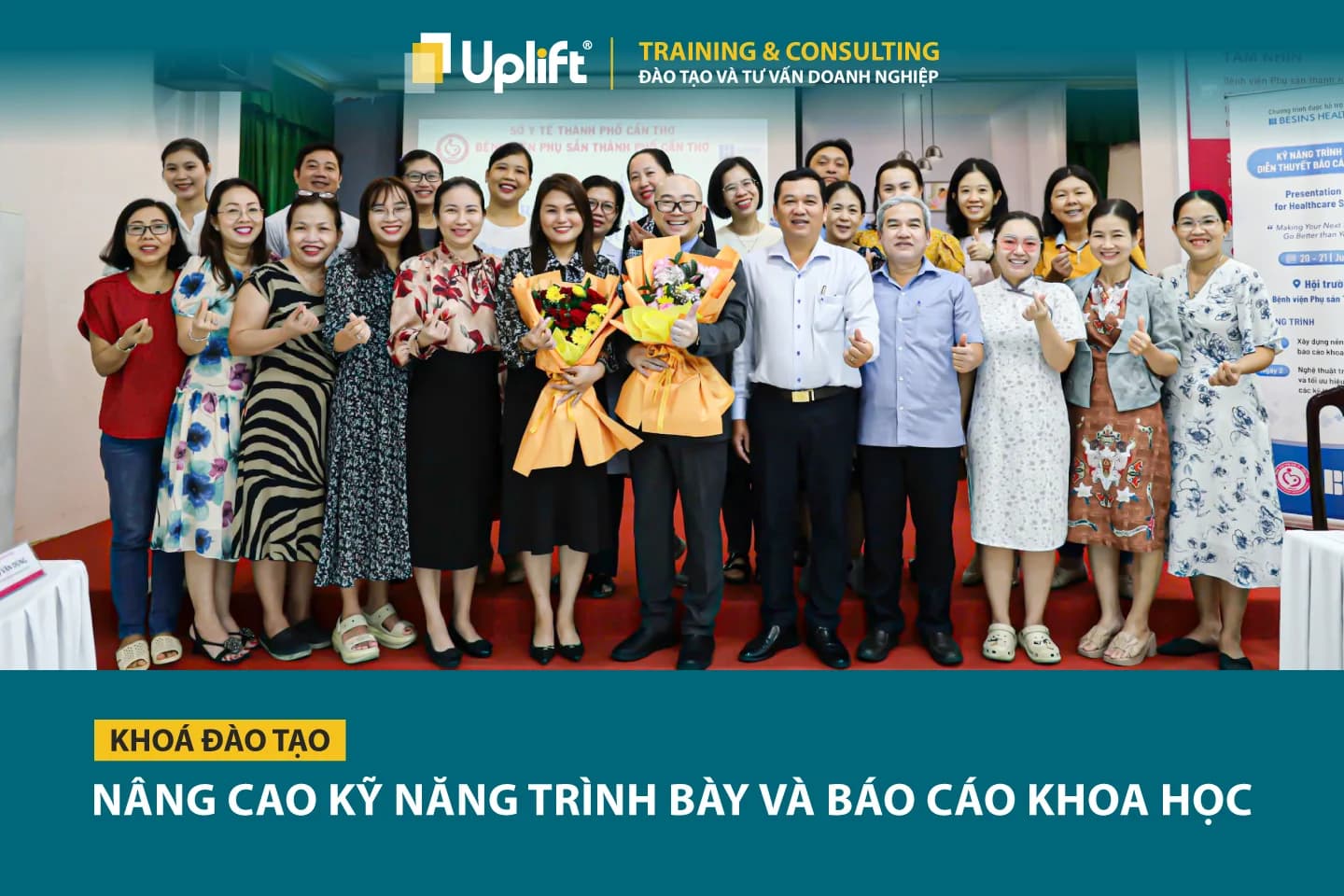 KHÓA ĐÀO TẠO NÂNG CAO KỸ NĂNG TRÌNH BÀY VÀ BÁO CÁO KHOA HỌC