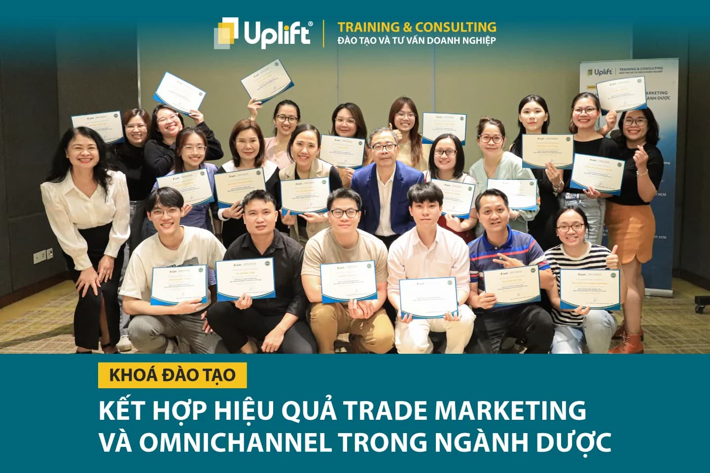 TỔNG KẾT KHOÁ ĐÀO TẠO: KẾT HỢP HIỆU QUẢ TRADE MARKETING VÀ OMNICHANNEL TRONG NGÀNH DƯỢC