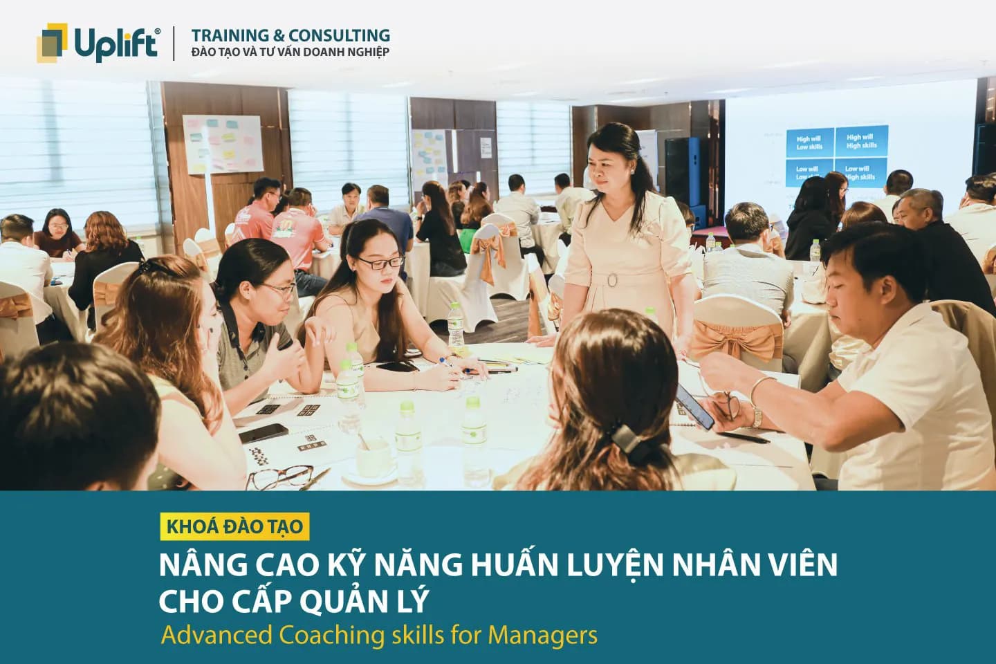 Chương trình đào tạo Nâng cao kỹ năng Huấn luyện Nhân viên cho cấp Quản lý 