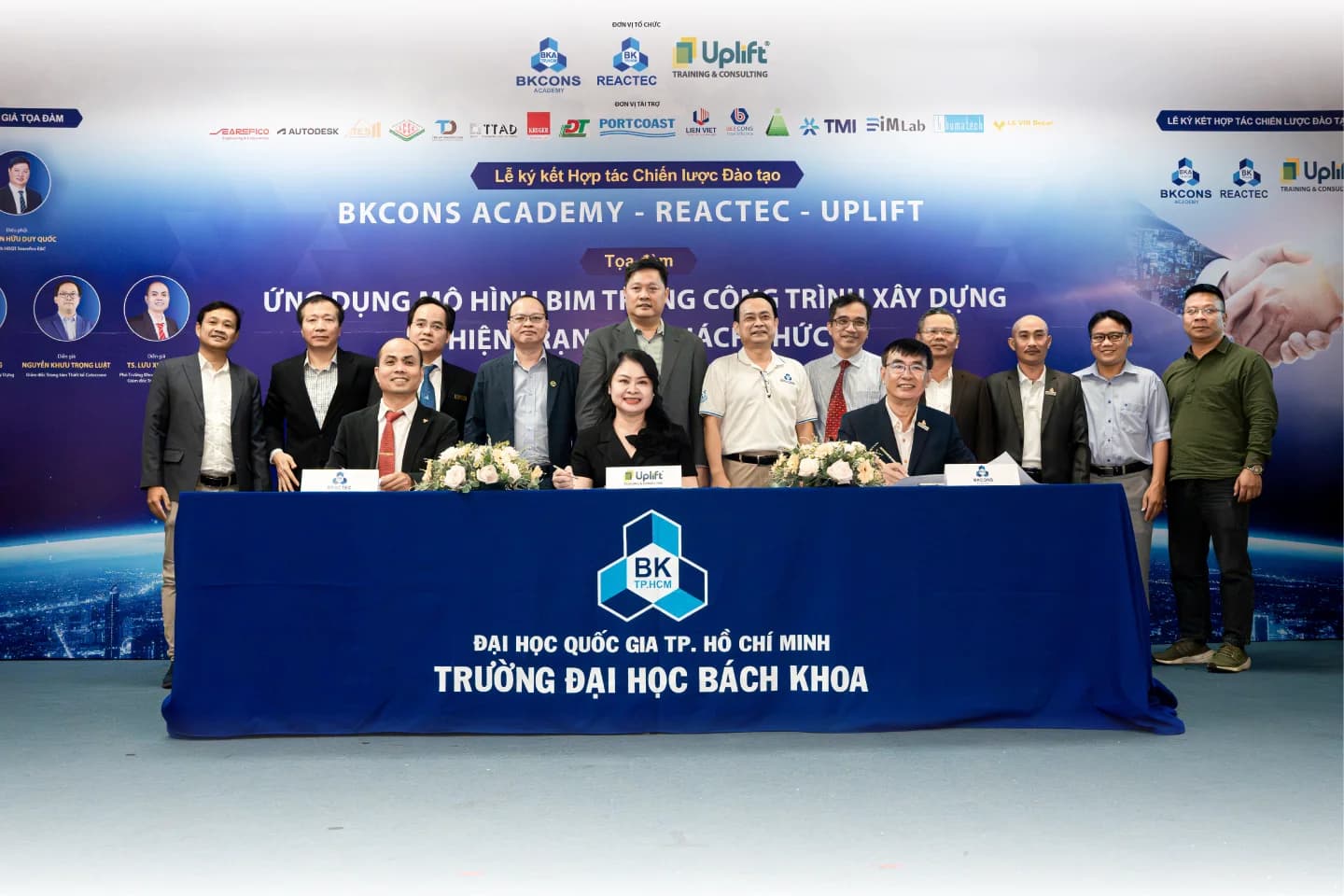 Lễ ký kết và Toạ đàm: ỨNG DỤNG MÔ HÌNH BIM TRONG CÔNG TRÌNH XÂY DỰNG - HIỆN TRẠNG VÀ THÁCH THỨC