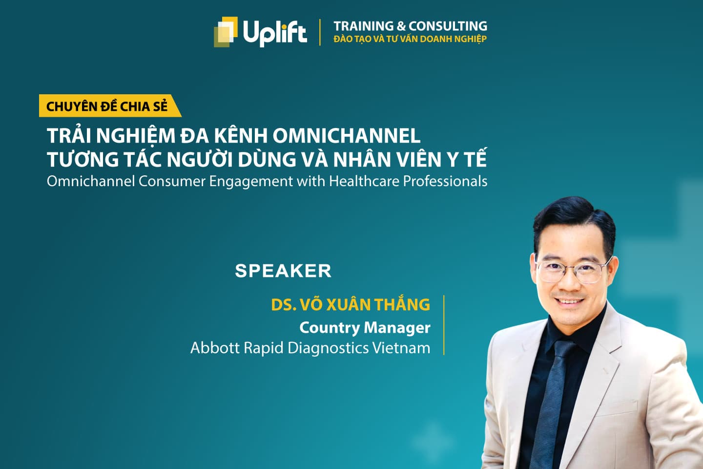 [WORKSHOP SPEAKER] DƯỢC SĨ VÕ XUÂN THẮNG - CHUYÊN GIA NGÀNH DƯỢC