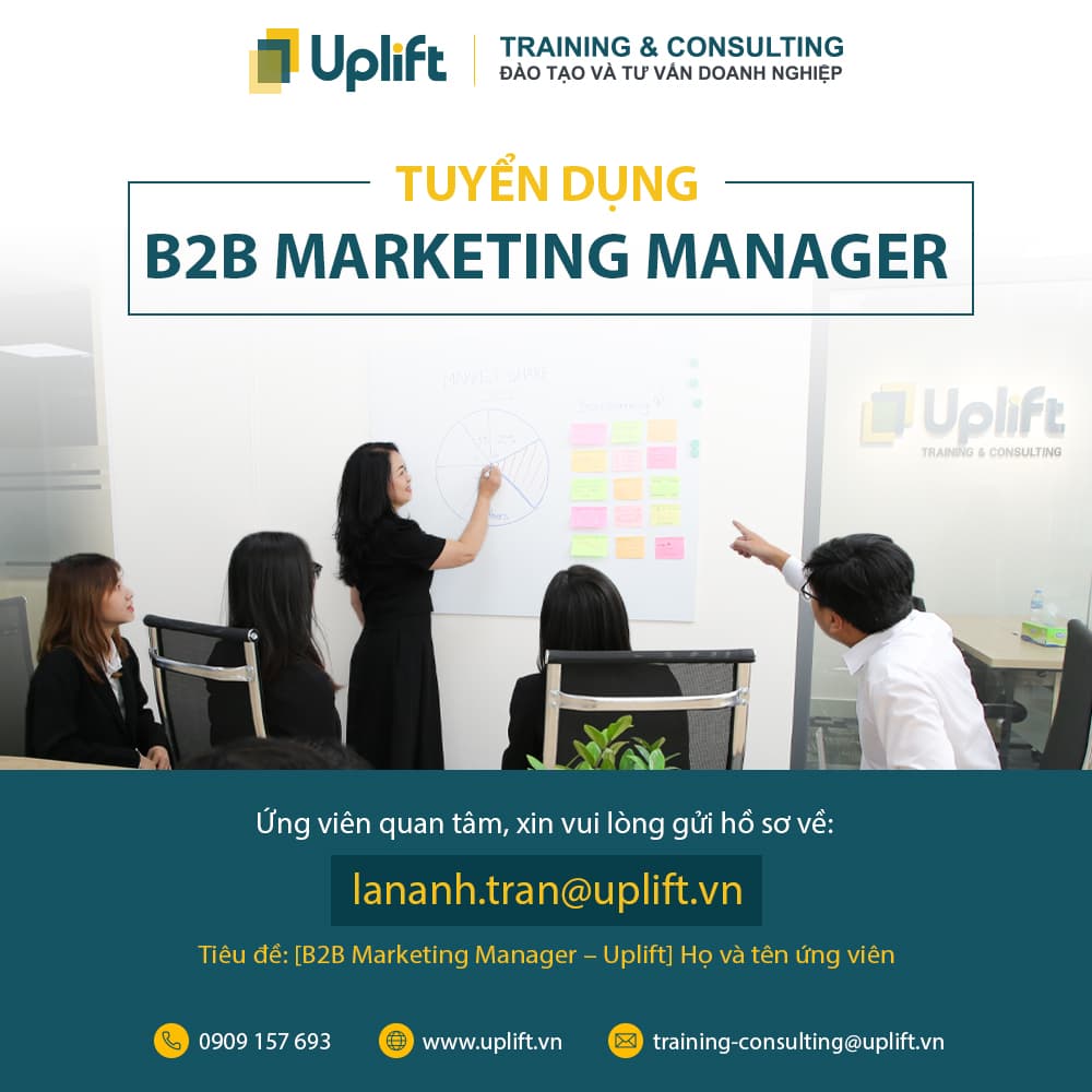 TUYỂN DỤNG B2B MARKETING MANAGER